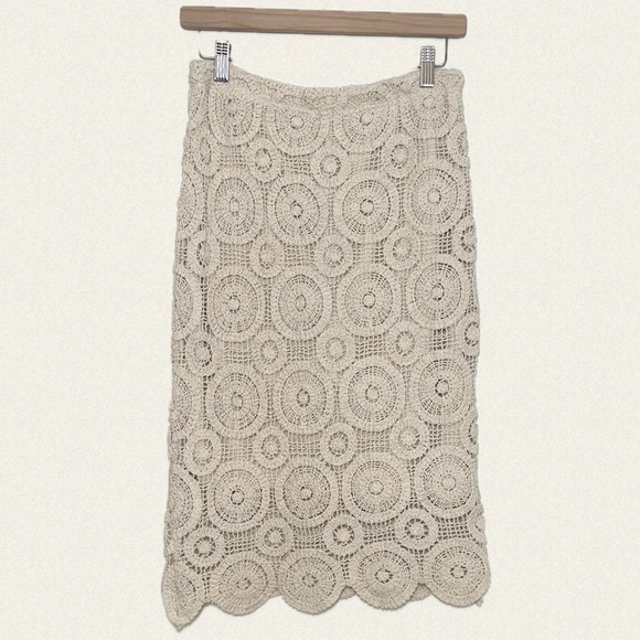 Kings Road Crochet Midi Skirt - Picture 6 of 6